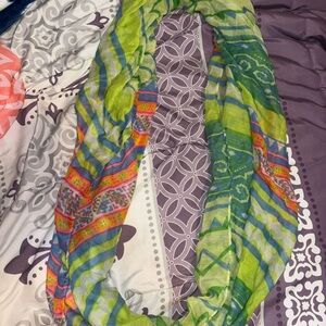Colorful Patterned Scarf